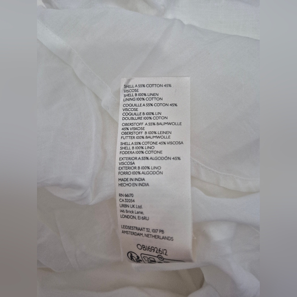Pilcro By Anthropologie White Ruffled Camisole, Size Small - Picture 8 of 8